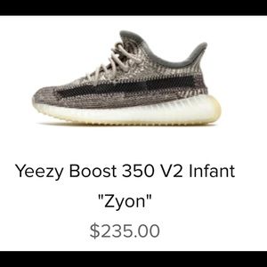 Adidas Yeezy   Size 8 1/2 worn twice.